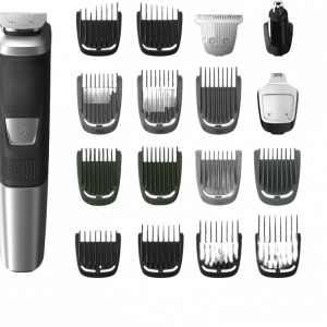 Recortadora de pelo con varios peines intercalables para diferentes tipos de corte de pelo